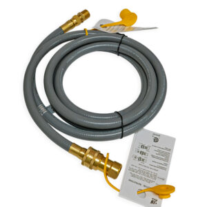 Natural Gas 10" Hose With Quick Disconnect
